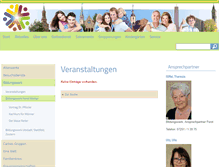 Tablet Screenshot of bildungswerk.kath-forst-weiher.de