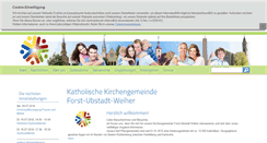 Desktop Screenshot of kath-forst-weiher.de